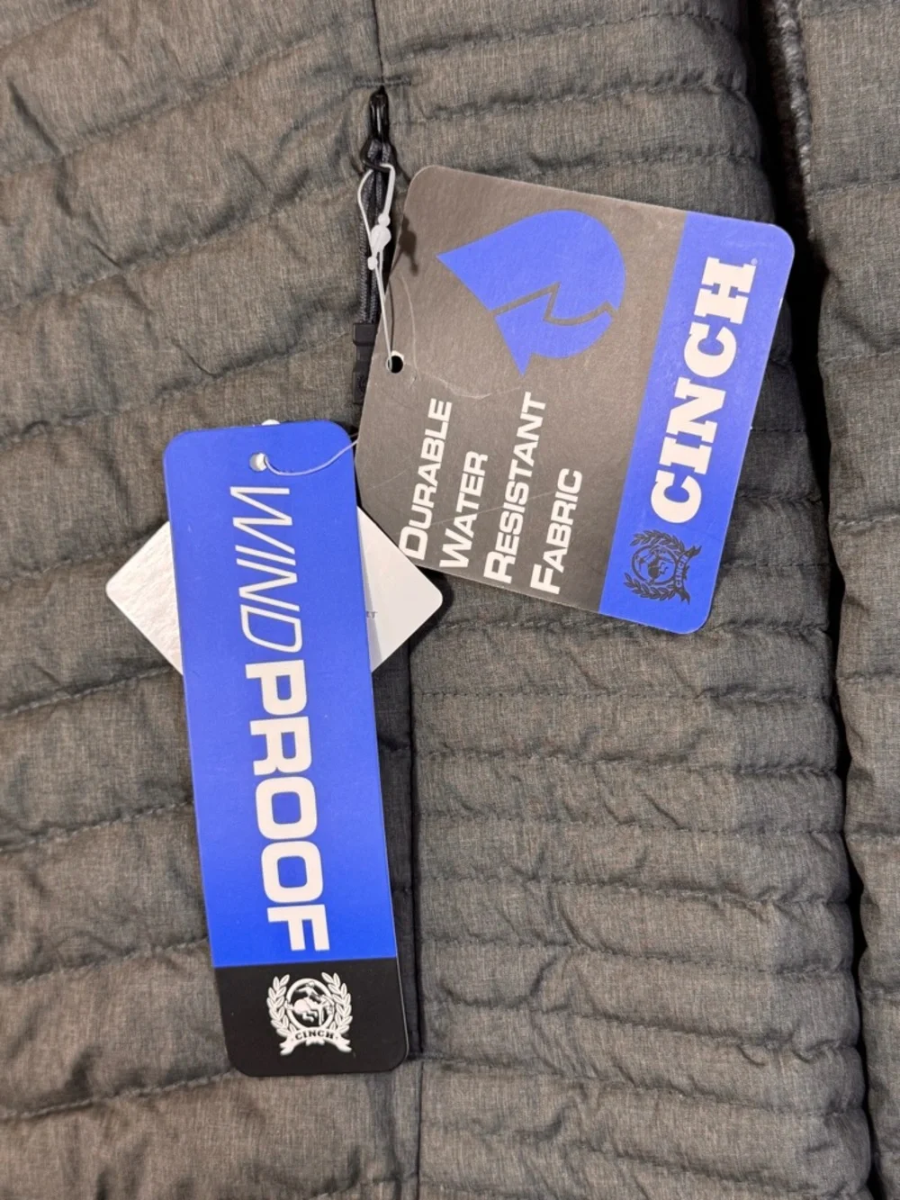 Cinch puffer jacket